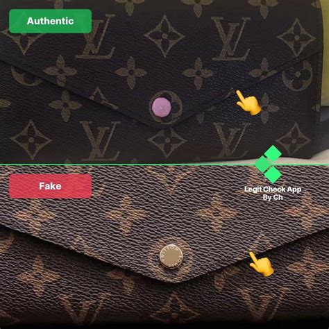 portafoglio louis vuitton real vs replica|false Louis Vuitton prints.